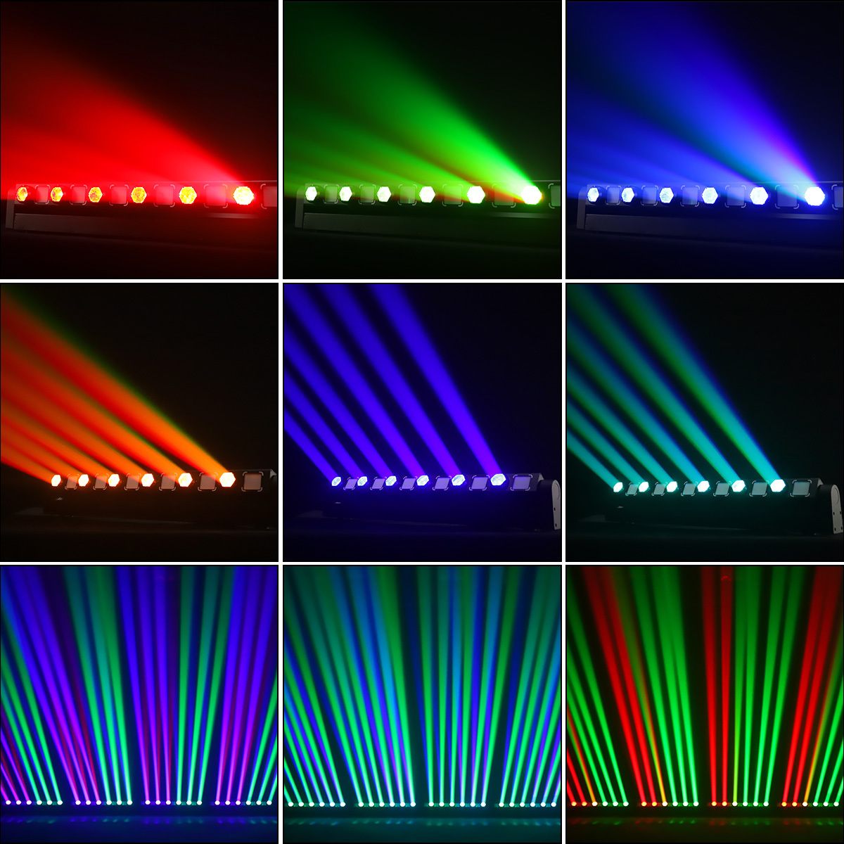 LED 100W RGBW  Beam Moving Head4In1 Scan Light Stage Effect Lamp DMX512 Dj Mobile Lights for Bar Party KTV Home Wedding