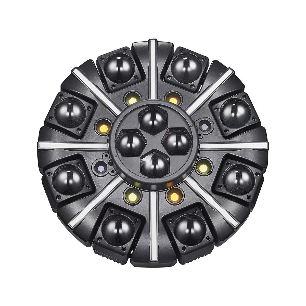 Factory Direct Stock 150W 8 Arm King Kong RGBW LED Moving Head Light Remote DMX512 Beam Strobe Laser Effects Light for DJ Stage