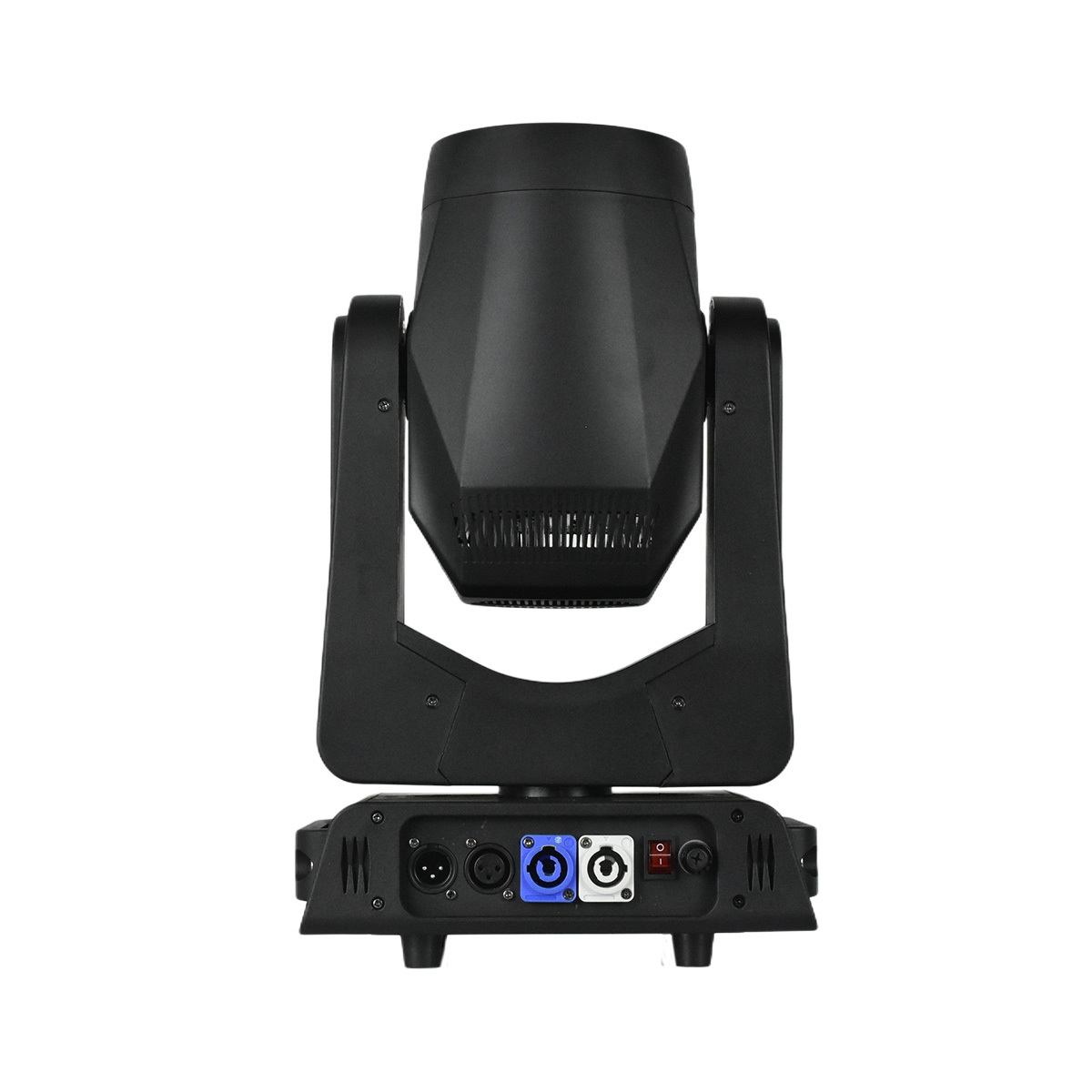 Stage Beam Moving Head Light 200W LED Stage Gobo DJ Light Ring Circle Strip Prism Rainbow Effect Concert DJ Equipment for KTV