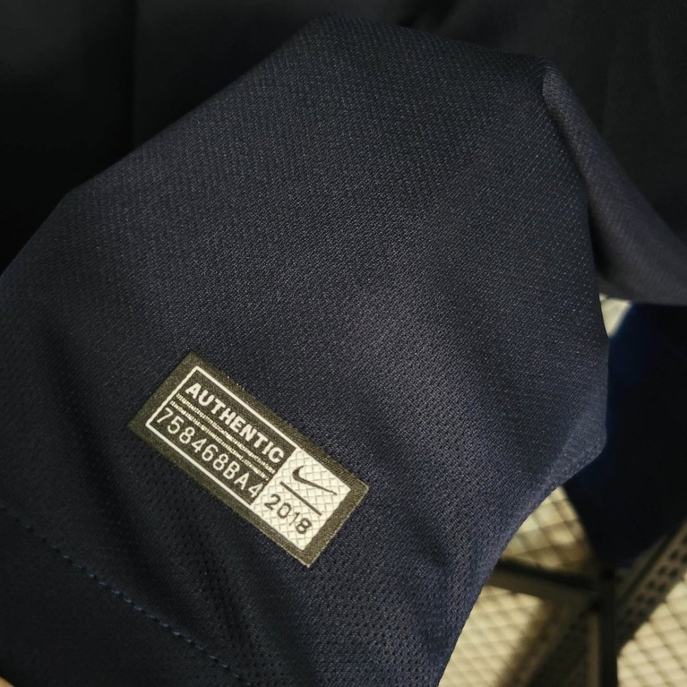 2018 Retro France Home Football Shirt 1:1 Thai Quality
