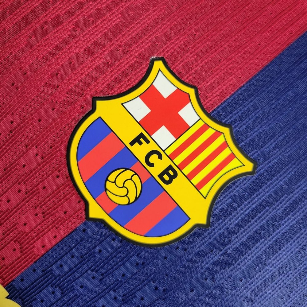2024/2025 Player Version Barcelona Home Football Shirt 1:1 Thai Quality