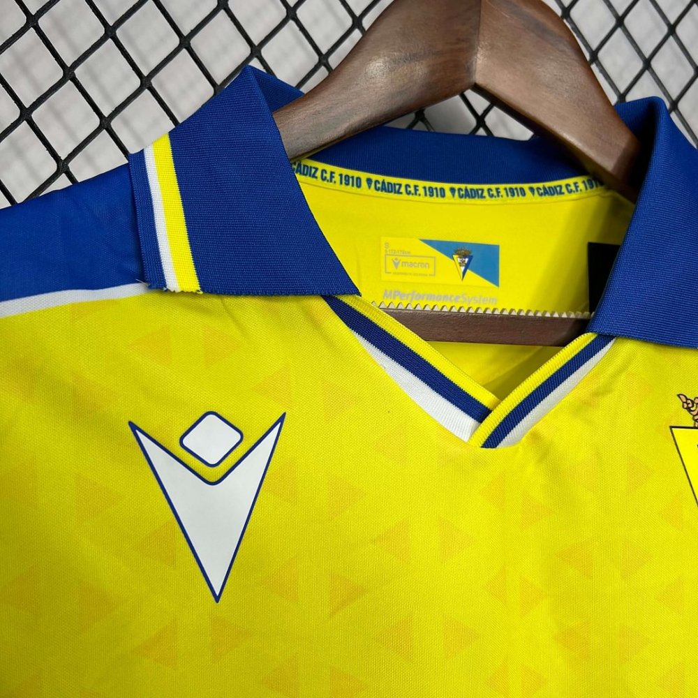 1:1 copy top quality 2024/2025 Cadiz Home Football Shirt