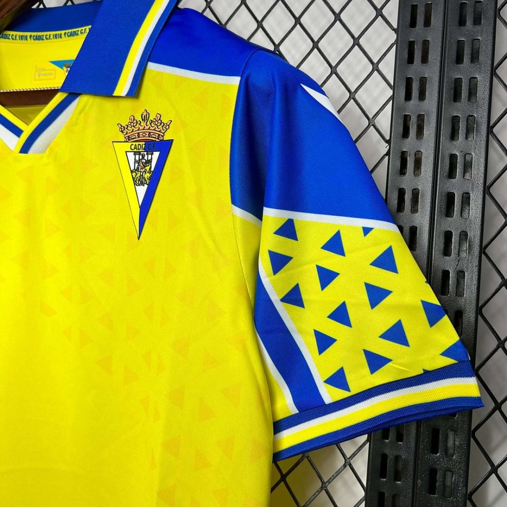 1:1 copy top quality 2024/2025 Cadiz Home Football Shirt