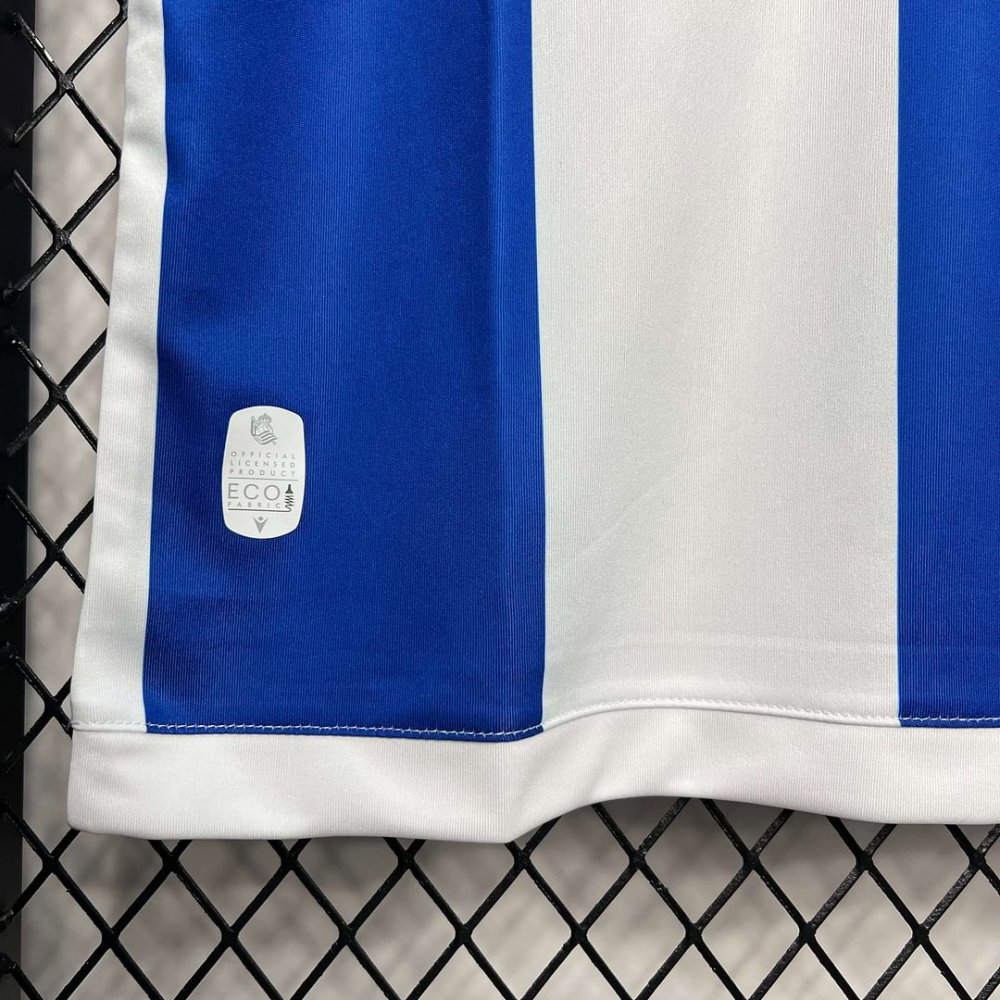 1:1 copy top quality 2024/2025 Real Sociedad Home Football Shirt