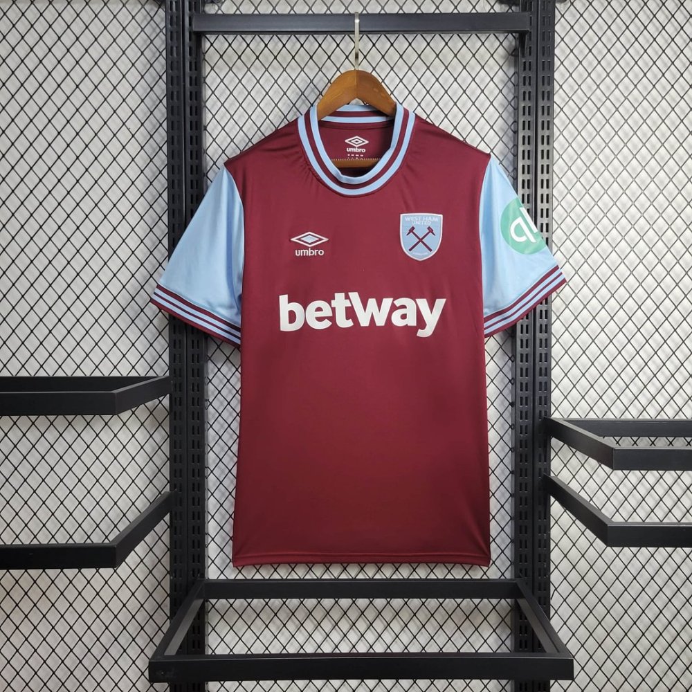 1:1 copy top quality 2024/2025 West Ham United Home Football Shirt