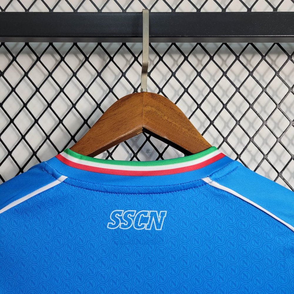 1:1 copy top quality 2024/2025 Napoli Home Football Shirt
