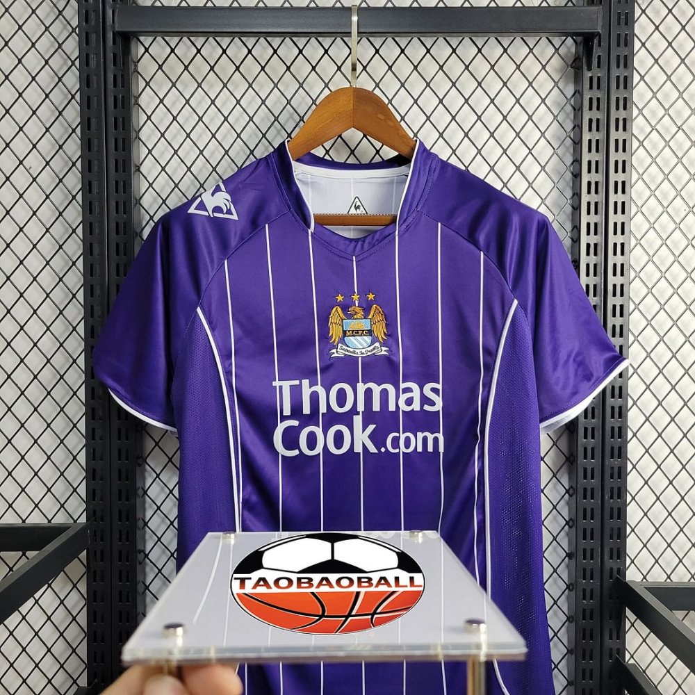 1:1 copy top quality 2007/2008 Retro Manchester City Away Jersey
