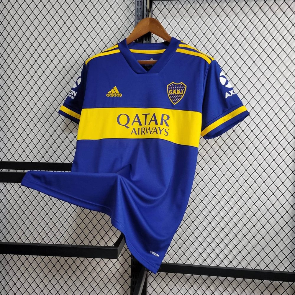 1:1 copy top quality 2020/2021 Boca Juniors Home Football Shirt 1:1 Thai Quality