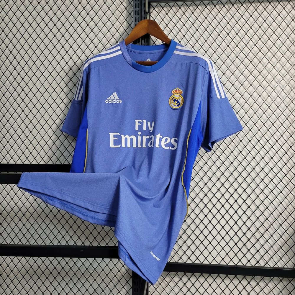 1:1 copy top quality 2013/2014 Retro Real Madrid Away Football Shirt