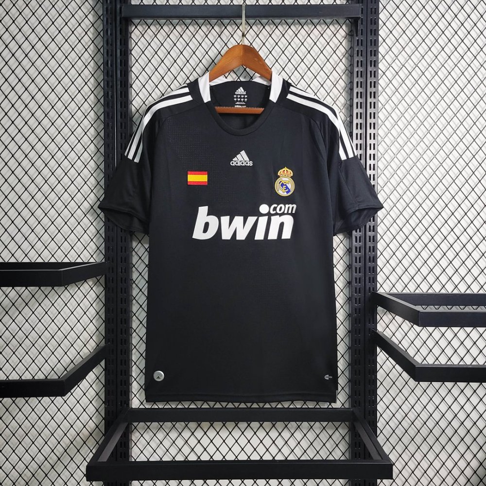 1:1 copy top quality 2008/2009 Retro Real Madrid Third Away Football Shirt