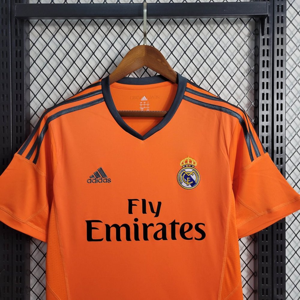 1:1 copy top quality 2013/2014 Retro Real Madrid Third Away Football Shirt