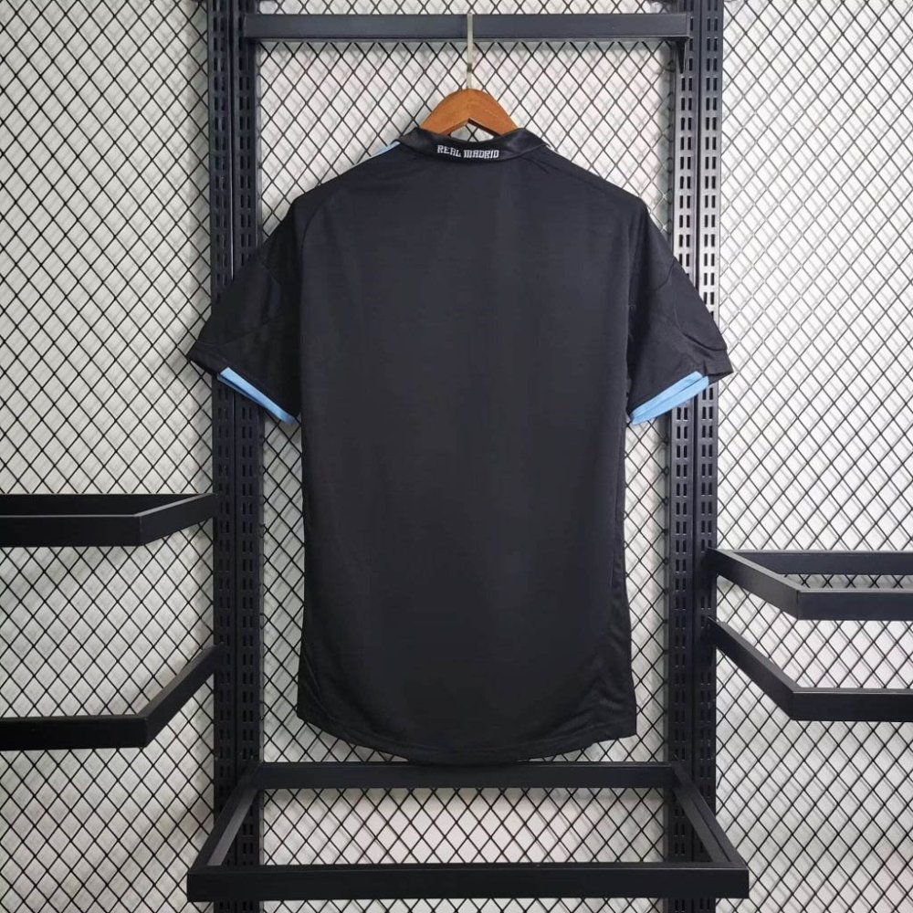 1:1 copy top quality 2009/2010 Retro Real Madrid Away Football Shirt