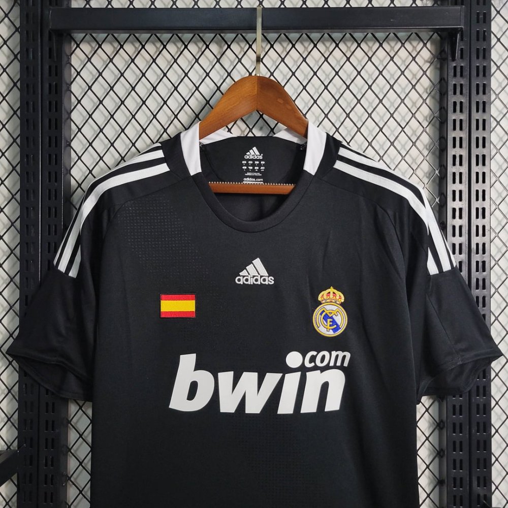 1:1 copy top quality 2008/2009 Retro Real Madrid Third Away Football Shirt