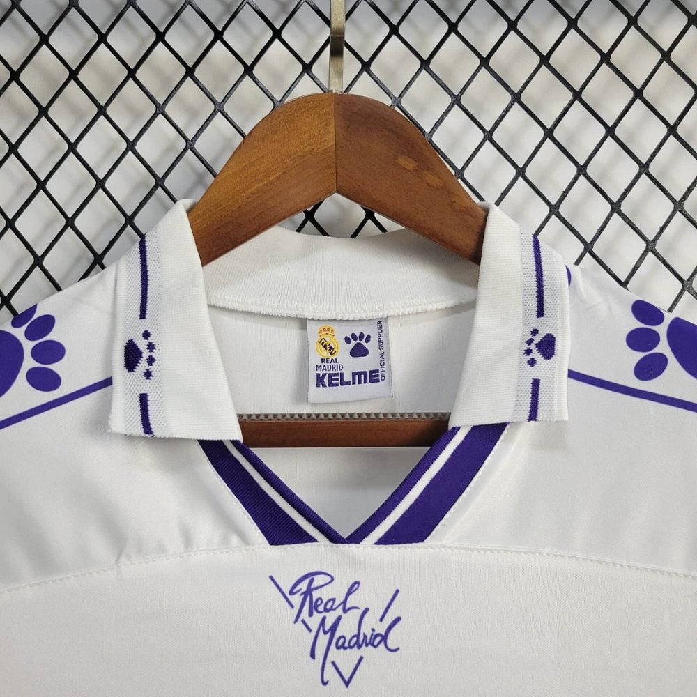1:1 copy top quality 1994/1996 Retro Real Madrid Home Football Shirt