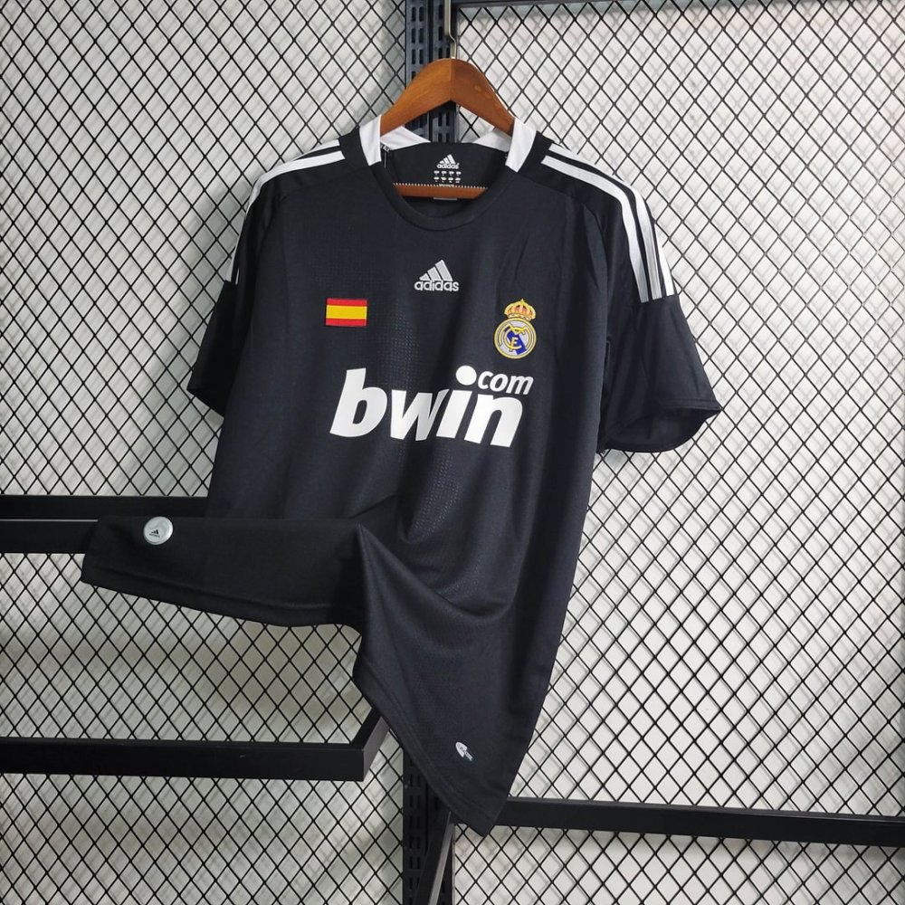 1:1 copy top quality 2008/2009 Retro Real Madrid Third Away Football Shirt
