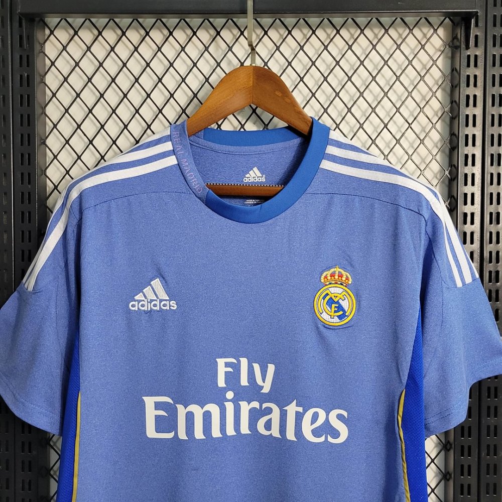 1:1 copy top quality 2013/2014 Retro Real Madrid Away Football Shirt