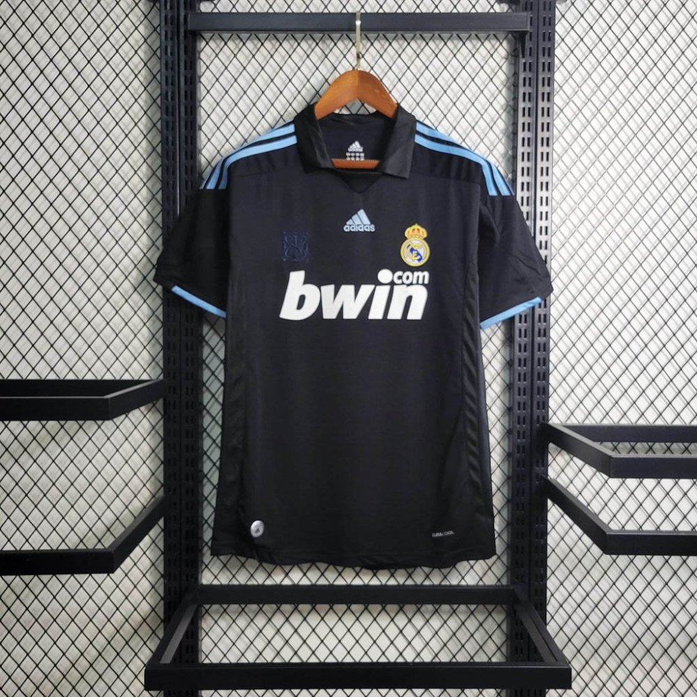1:1 copy top quality 2009/2010 Retro Real Madrid Away Football Shirt