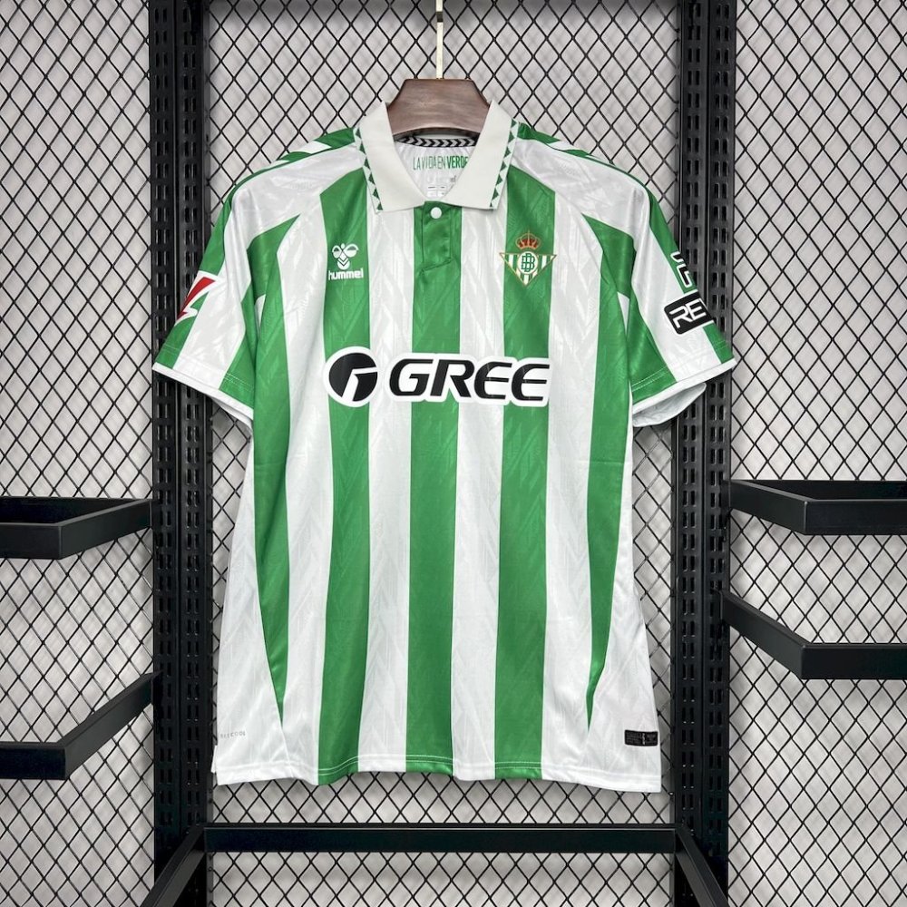 1:1 copy top quality 2024/2025 Real Betis Home Football Shirt