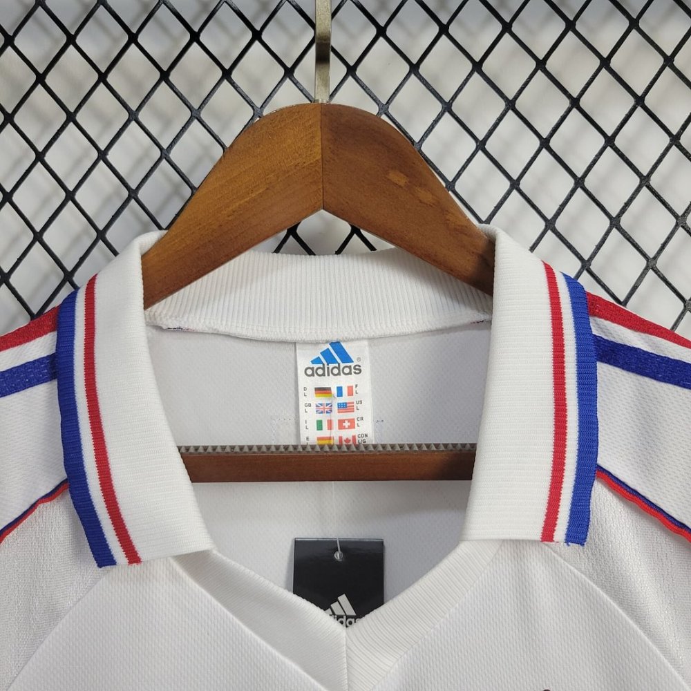 1:1 copy top quality 1998 Retro France Away Football Shirt