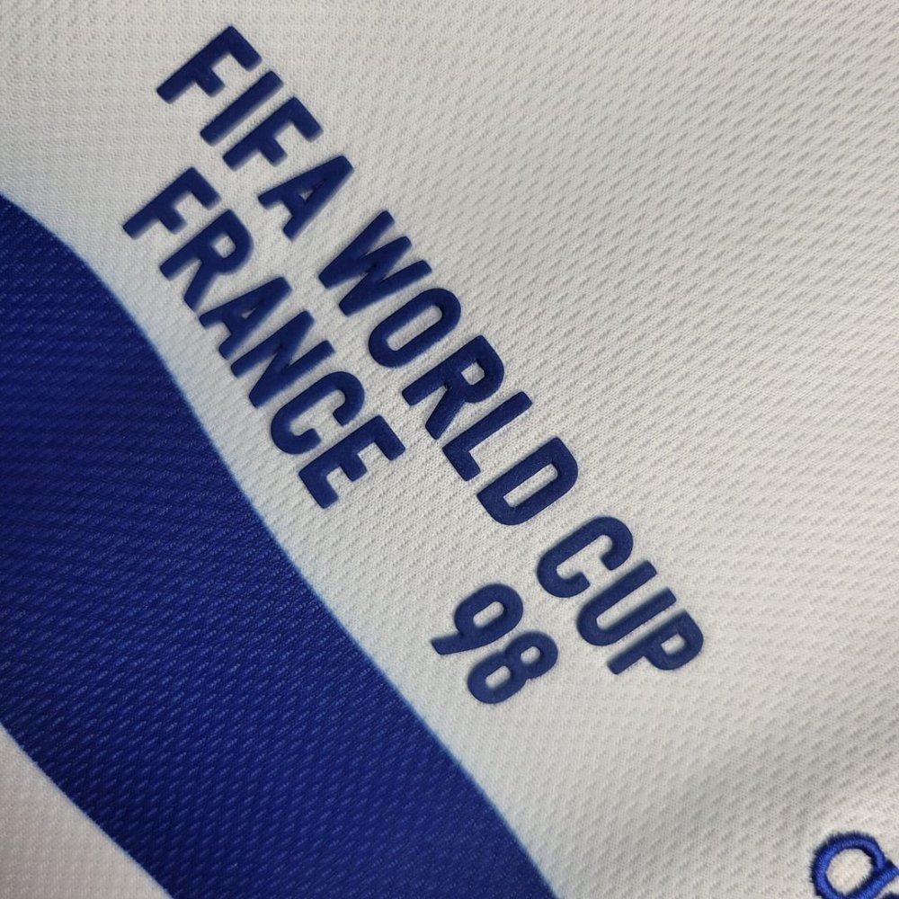 1:1 copy top quality 1998 Retro France Away Football Shirt