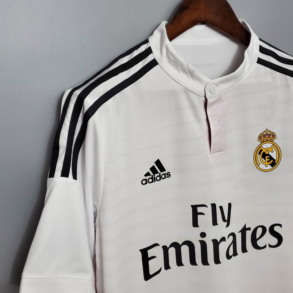 2014/2015 Retro Real Madrid Home Football Shirt