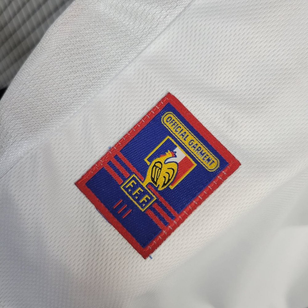 1998  France Away Football Shirt (Retro)
