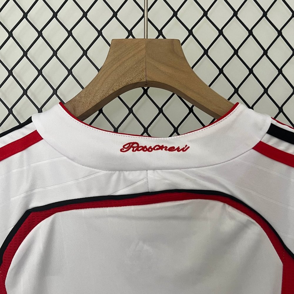 2006/2007 Retro AC Milan Away Champions League Football Shirt Kids Size
