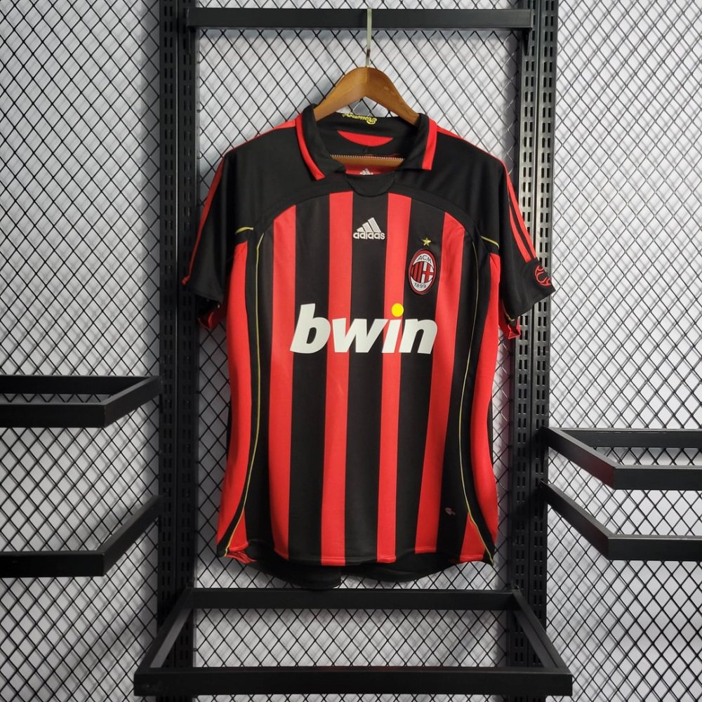 2006/2007 Retro AC Milan Home Football Shirt