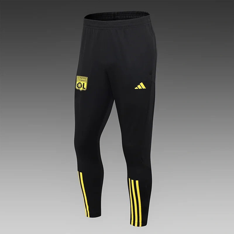 2023/2024 Lyon Half-Pull Training Suit Black Football Shirt