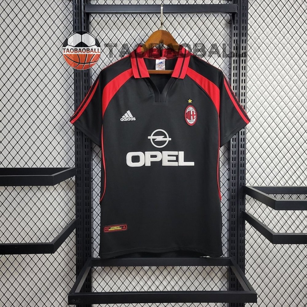 2000/2001 Retro AC Milan Third Away Football Shirt