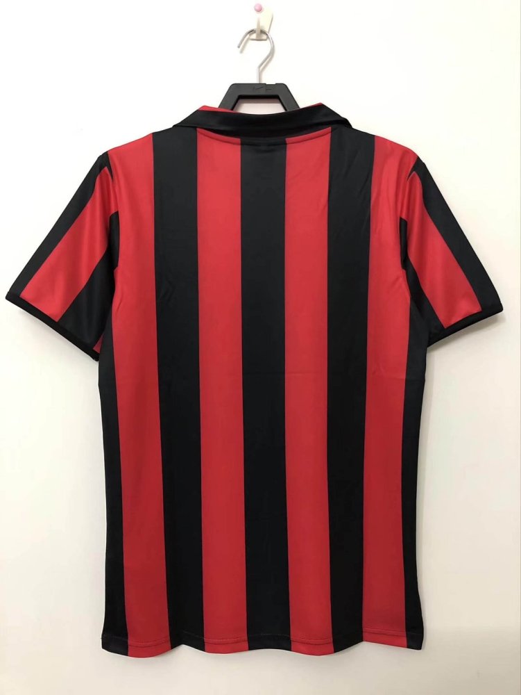 1:1 copy top quality 1988/1989 Retro AC Milan Home Football Shirt