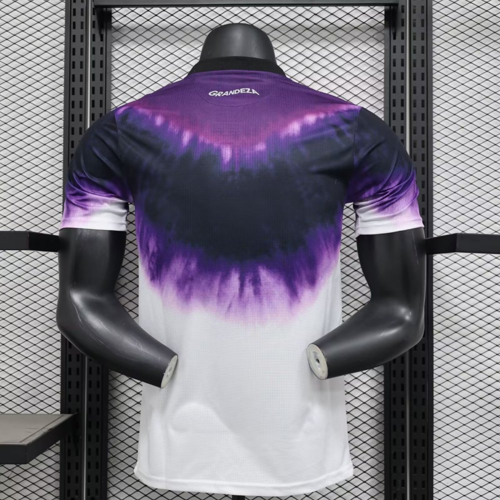 2025/2026 Player Edition Real Madrid Special Edition Football Jersey Purple tie dye