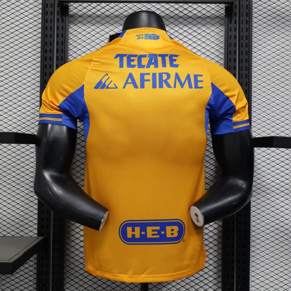 2025/2026 Tigres UANL Home Football Shirt（ Player Edition ）
