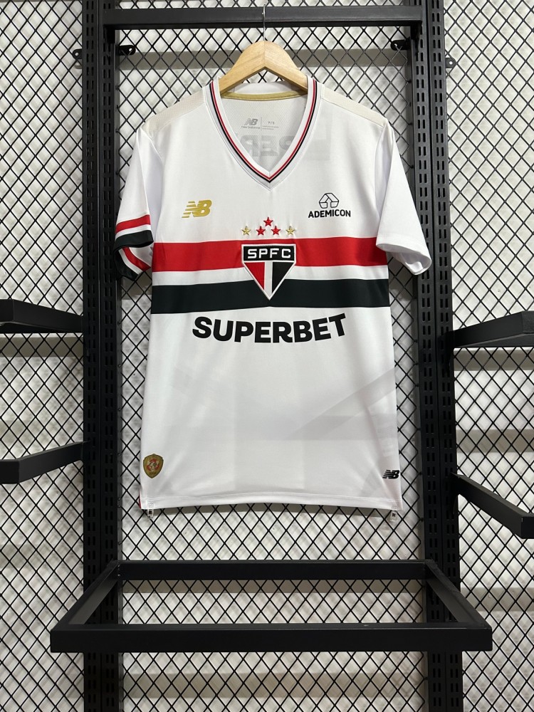 2025/2026 São Paulo Home Football Shirt（Fans version）