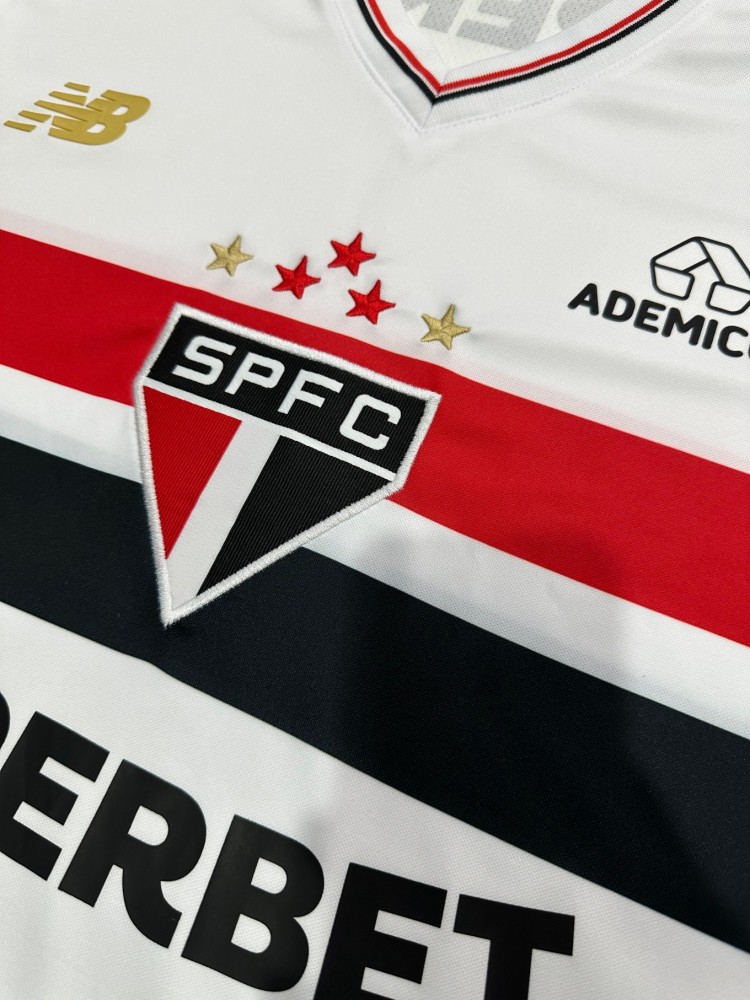 2025/2026 São Paulo Home Football Shirt（Fans version）