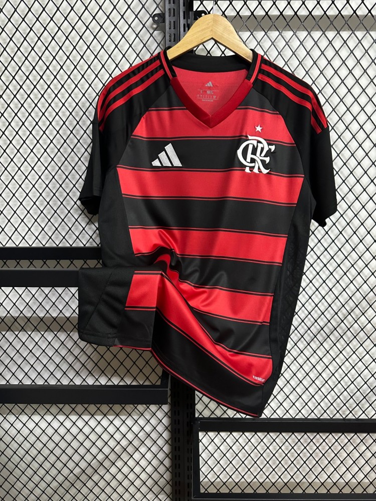 25/26 Flamengo Home Football Shirt（ Fans Edition ）