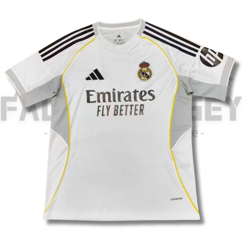 2025/2026 Real Madrid Home Football Jersey（ Fans Edition ）