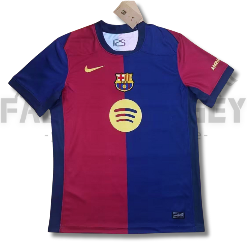 2024/2025 Barcelona Home Football Shirt（ Fans Edition ） ﻿