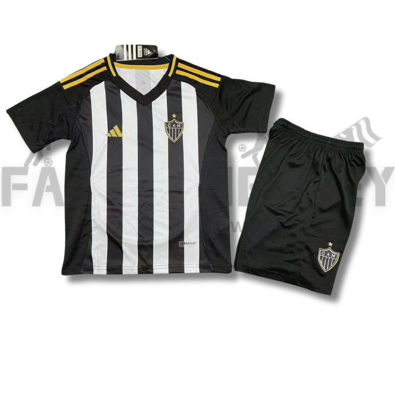 2025/2026 Atlético Mineiro Home Football Shirt （For Kids）