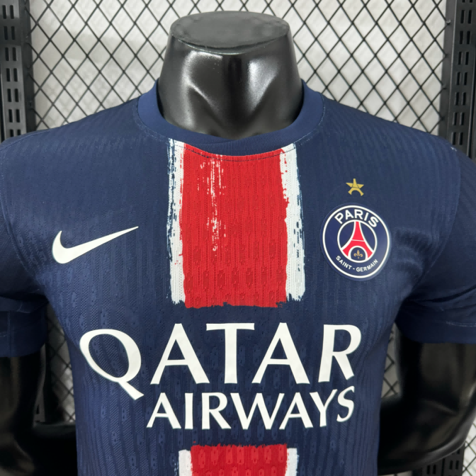 2024/2025 Paris home football shirt championship star version (player version)