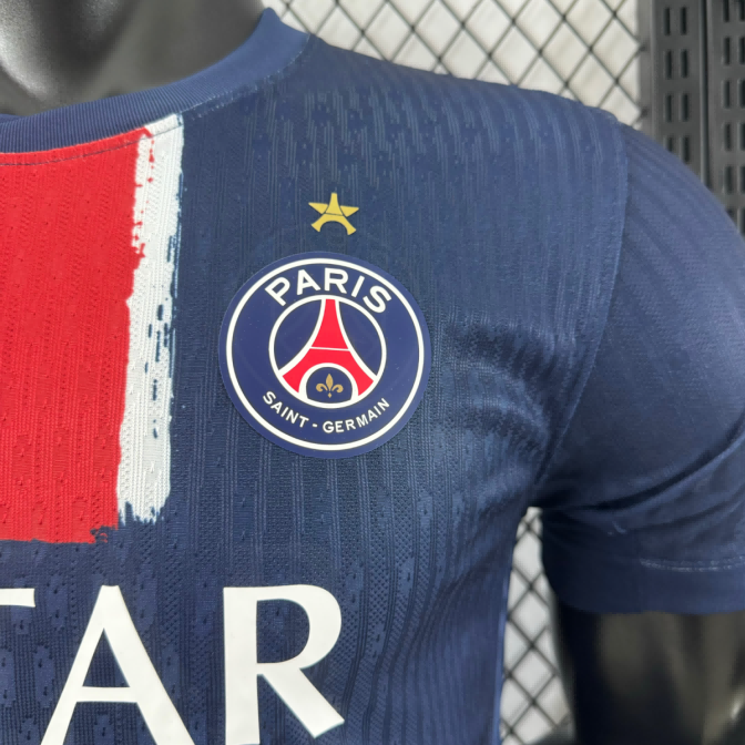2024/2025 Paris home football shirt championship star version (player version)