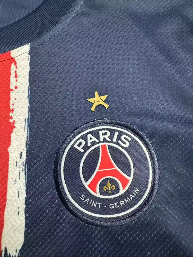 2024/2025 Paris Home Championship Star Version Football Jersey（Fans Version）