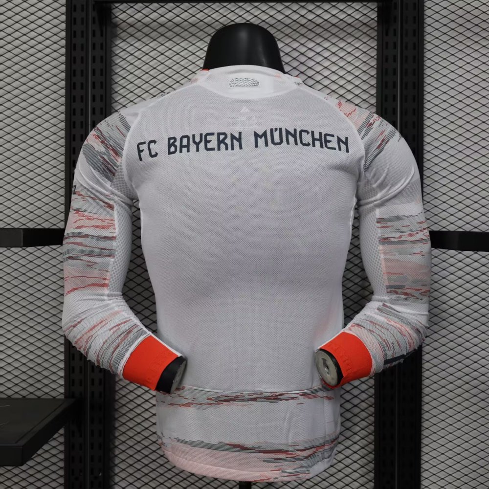 2025/2026 New Bayern Munchen Away Long Sleeves Football Jersey  (Player Version)