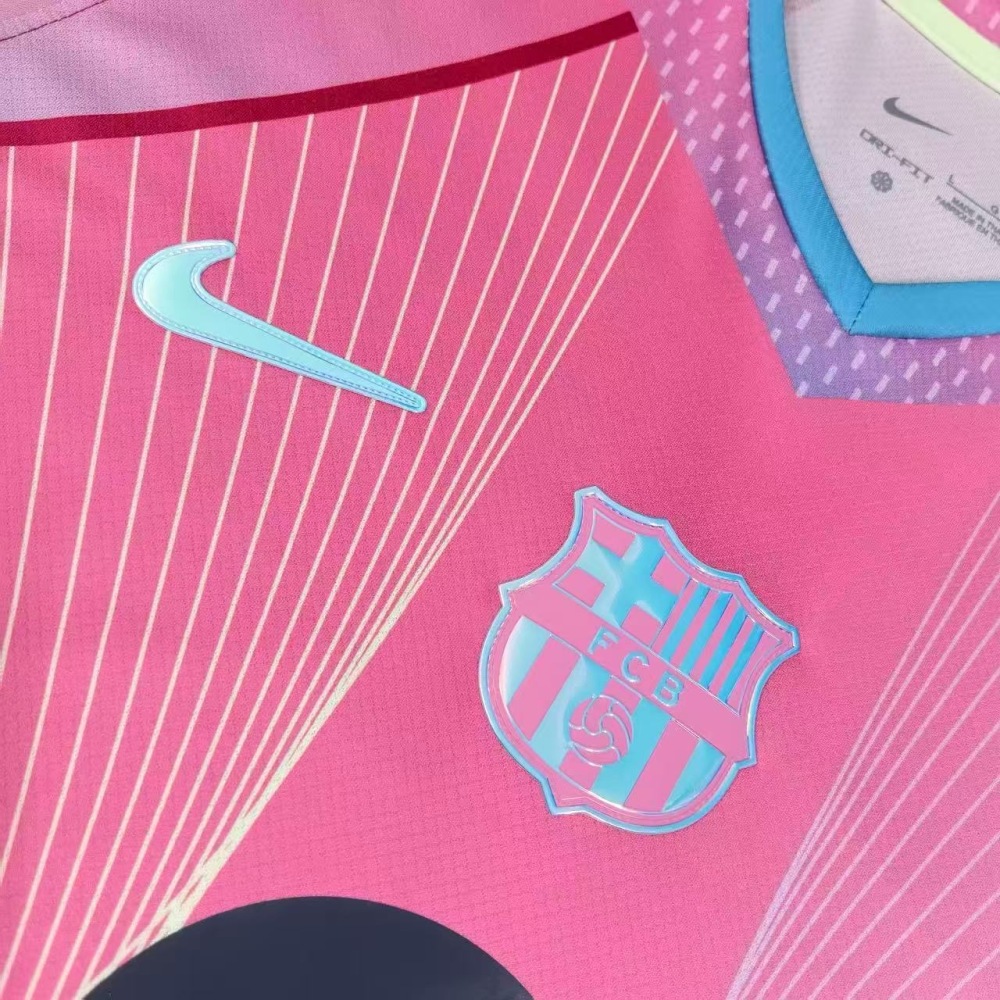 25/26 Barcelona Light Pink Special Jersey（Fans version）