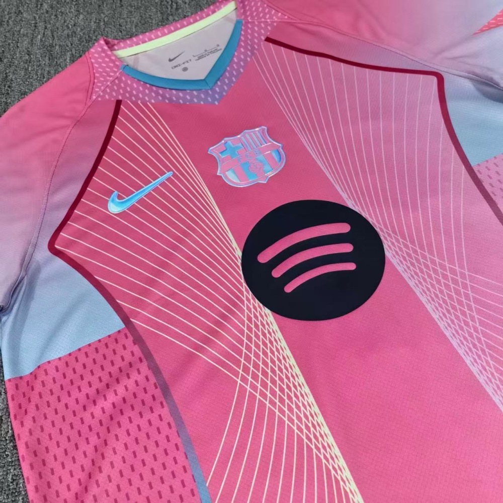25/26 Barcelona Light Pink Special Jersey（Fans version）