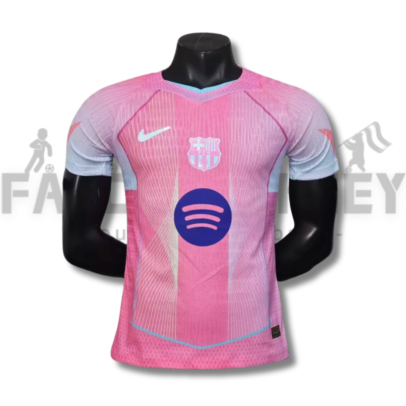 25/26 Barcelona Pink Special Edition Football Jersey（ Player Edition ）