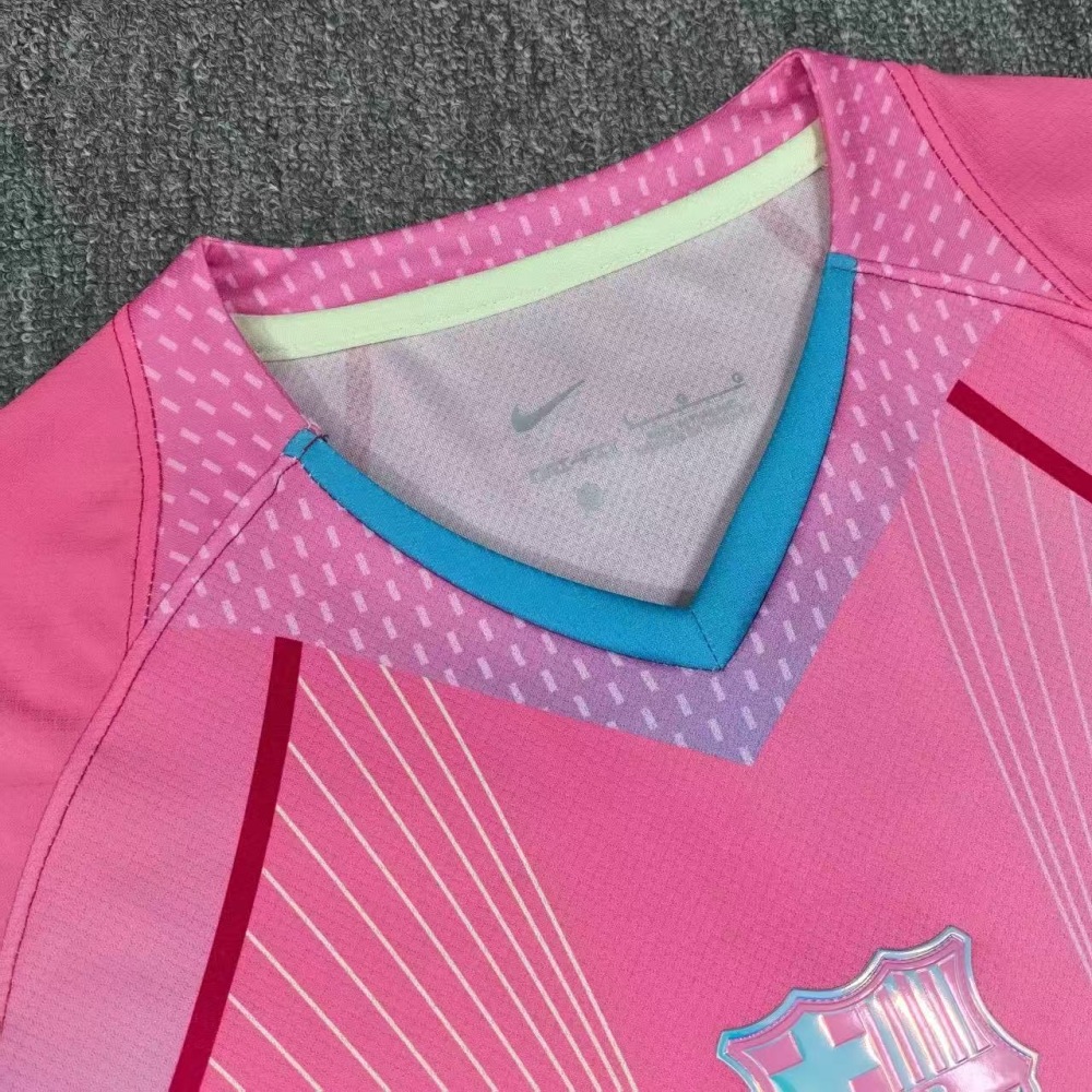 25/26 Barcelona Light Pink Special Jersey（Fans version）