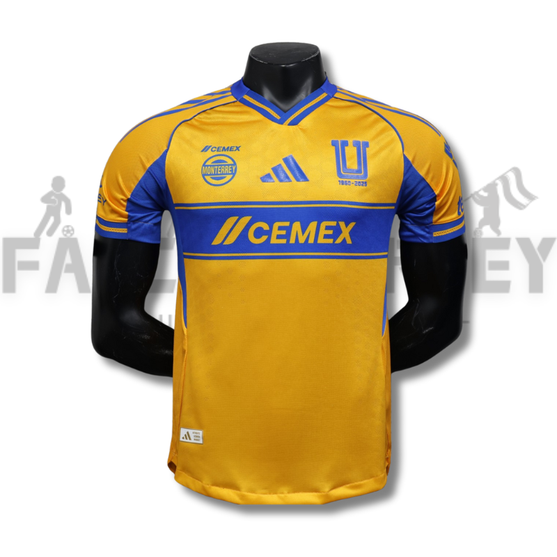 2025/2026 Tigres UANL Home Football Shirt（ Player Edition ）