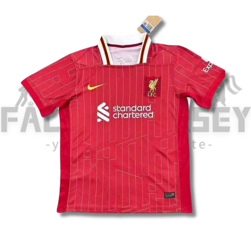 2024/2025 Liverpool Home Football Shirt（Fans Version）