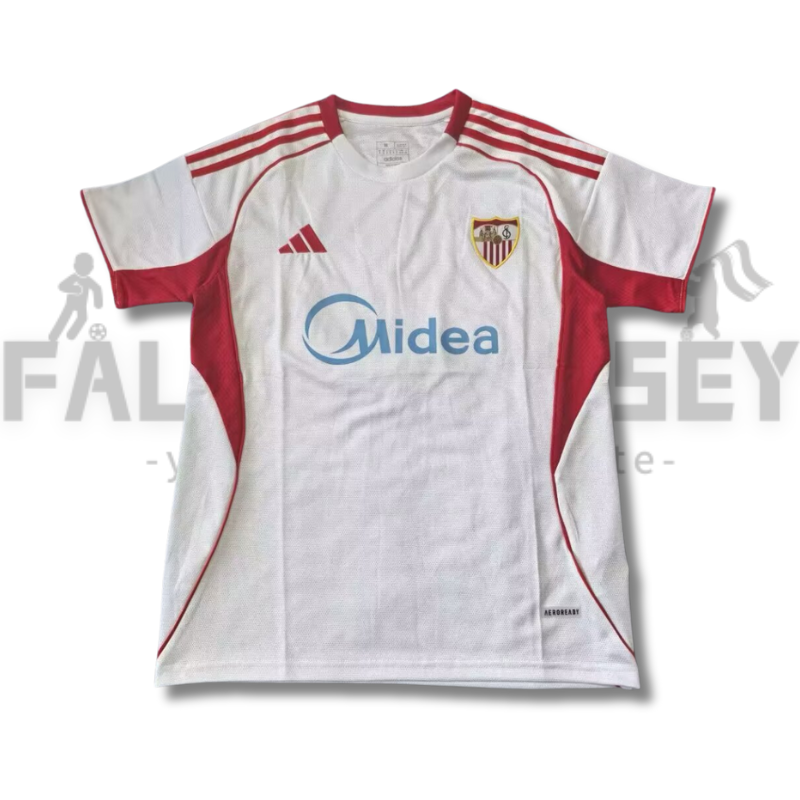 2025/2026 Sevilla Home Football Shirt（ Fans Edition ）